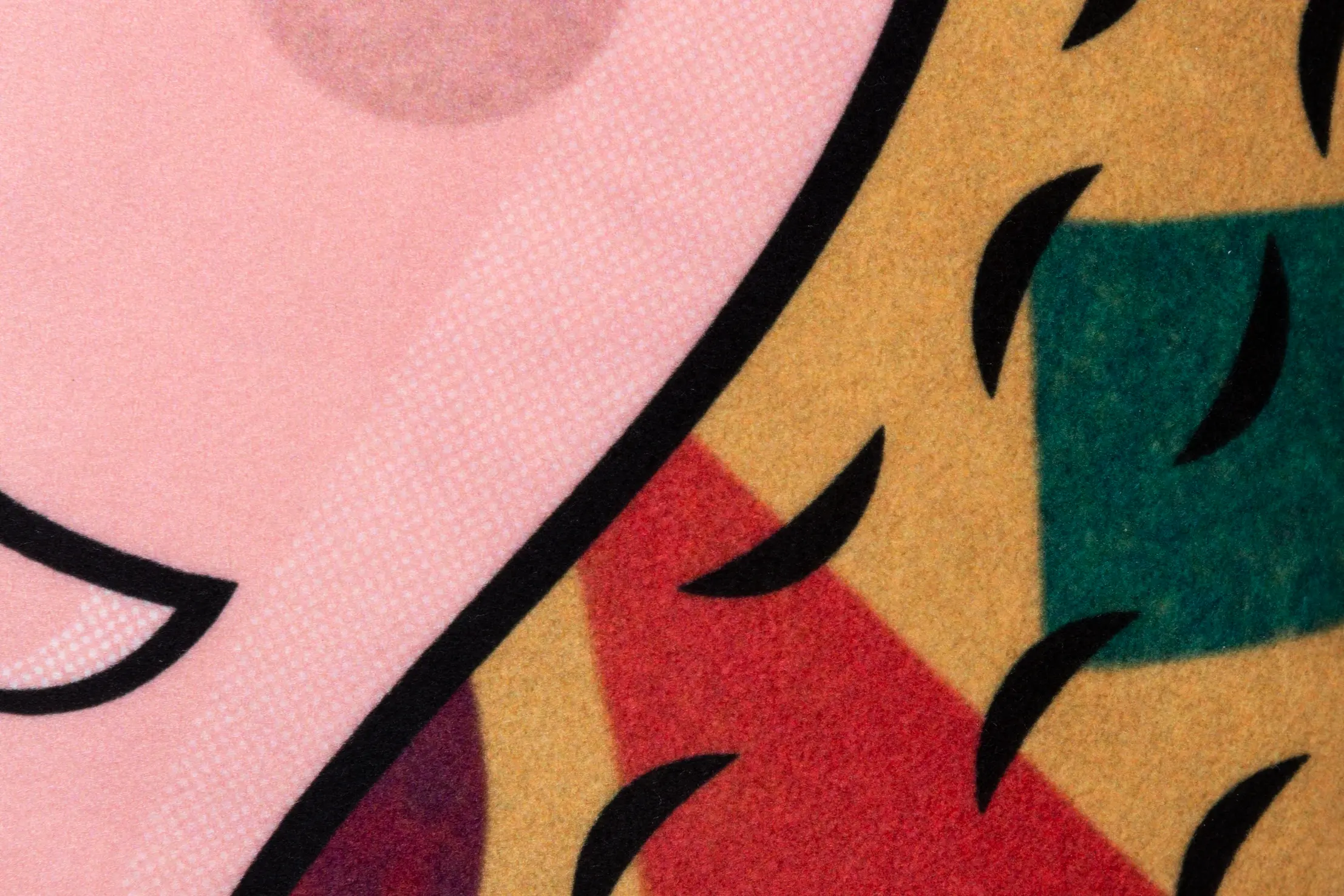 Pillow Armoured Boar front detail